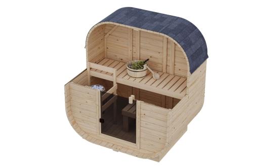finn szauna KARIBU QUADRO 0 (66626)