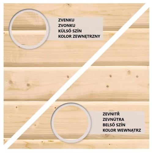 finn szauna KARIBU QUADRO 0 (66626)