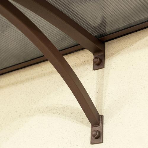 bejárati előtető LANITPLAST LARUS 120/85 barna